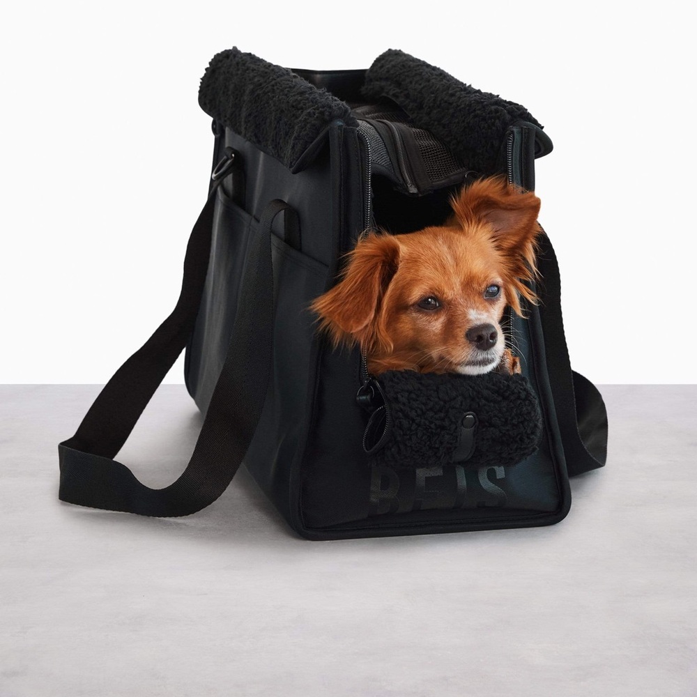 Beis Everyday Pet Tote - Black (Discontinued)